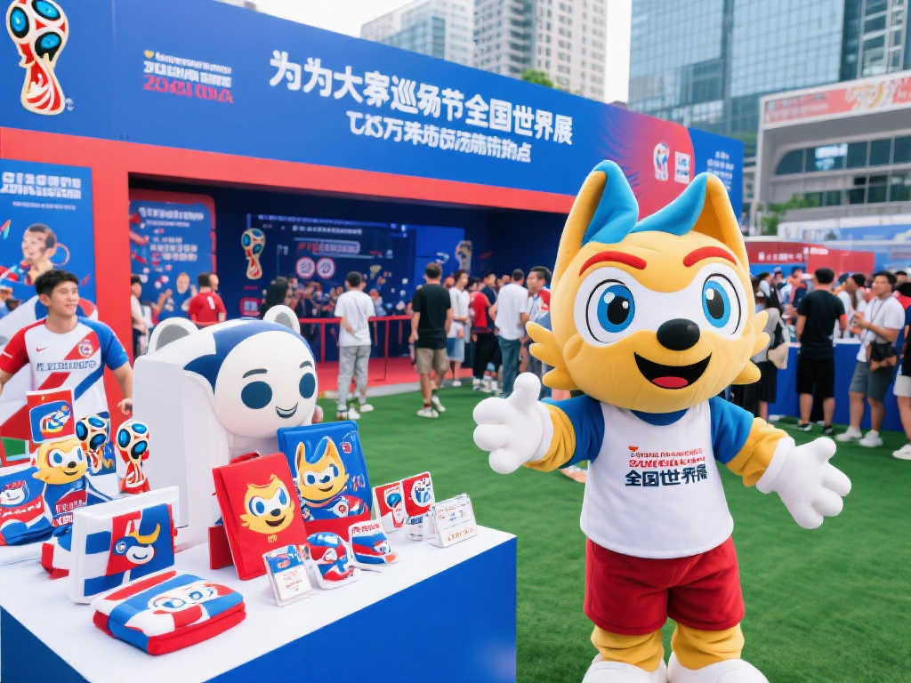 世界杯倒计时30天，官方吉祥物全国巡展启动